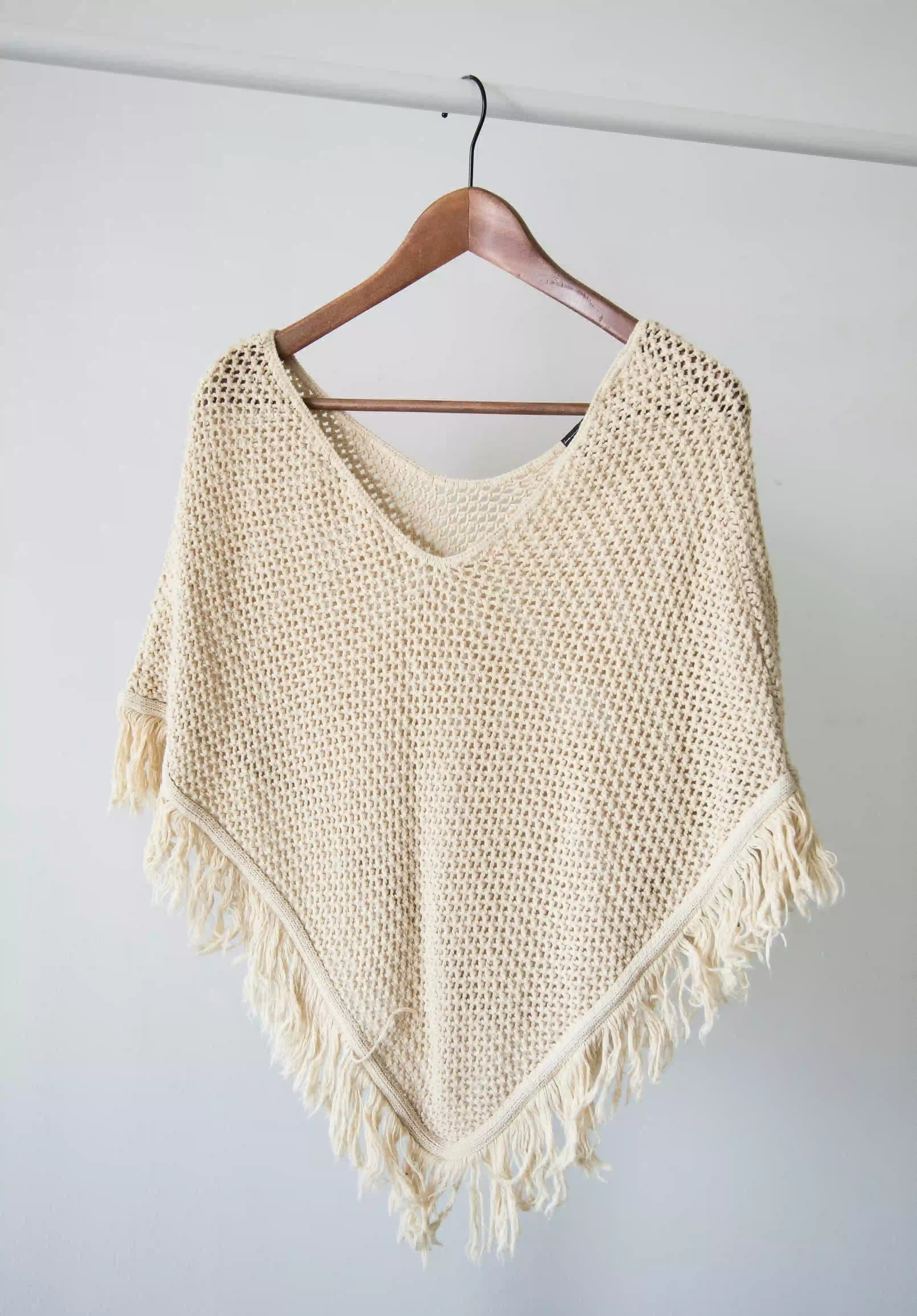 Poncho de lana